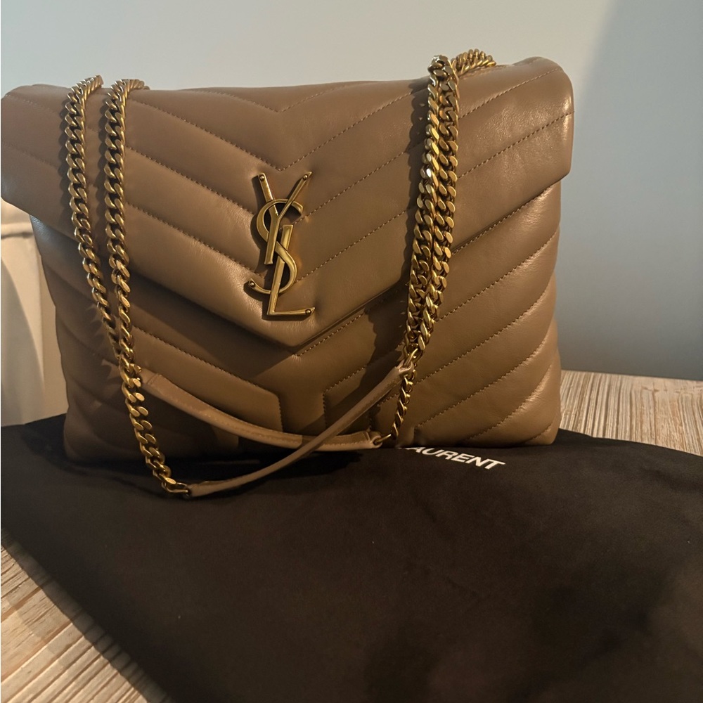 NEW YSL Loulou Medium Quilted Leather Shoulder Bag | Authentic | Never Used